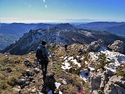 60 Scendiamo con bella vista in Cancervo, Val Brembana, pianura ...Appennini